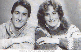 Page Jennings, right,, is pictured with her brother Christopher Jennings.