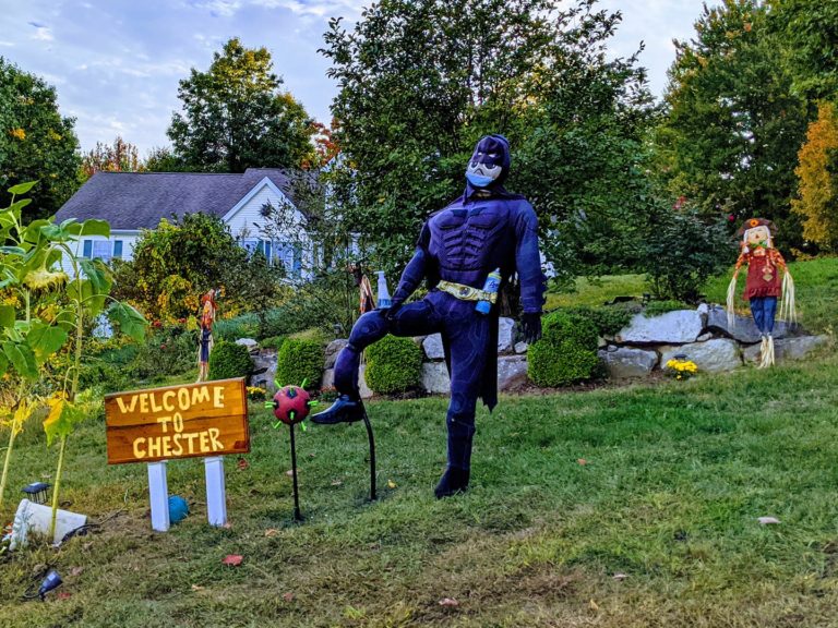 Village People of Chester Raise Bumper Crop of Scarecrows InDepthNH