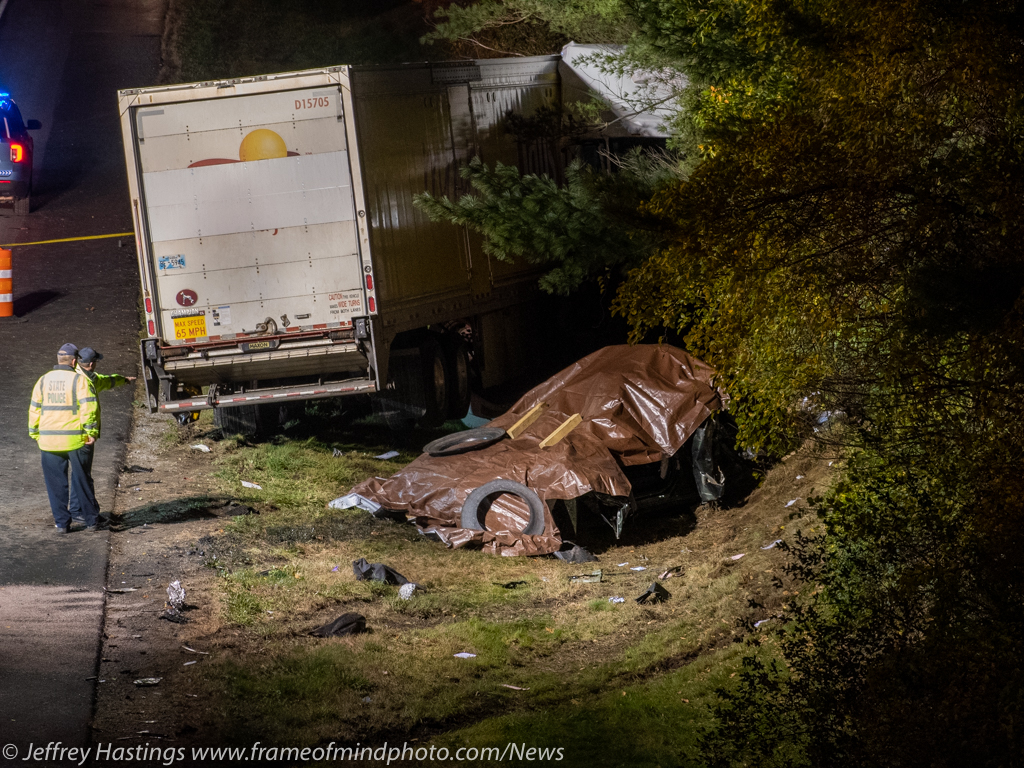 NH State Trooper Killed After Tractor Trailer Hits Cruiser On I-95 ...