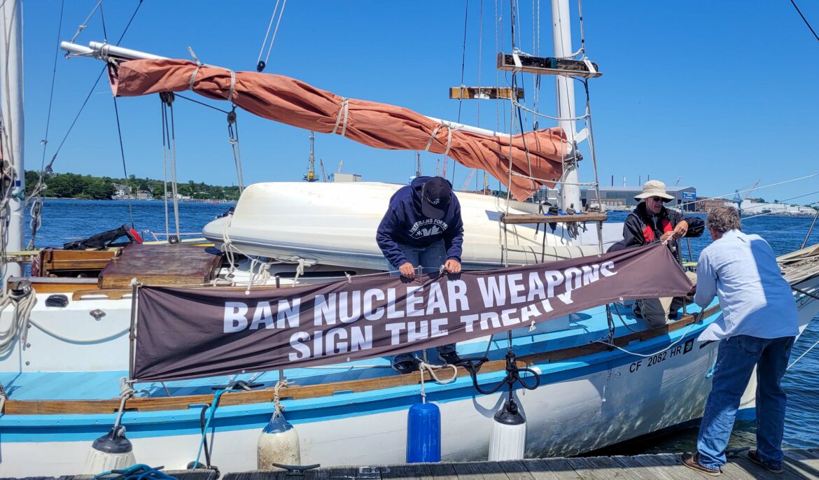 Historic Peace Ship Reaches Portsmouth on Voyage for Nuclear Weapons Abolition