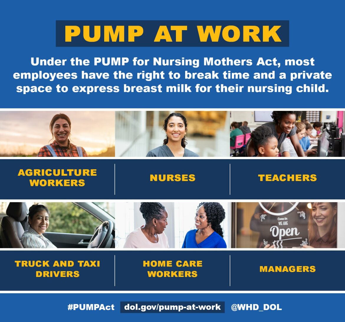 US Department of Labor launches 'Power to Pump' Campaign for Nursing Moms 
