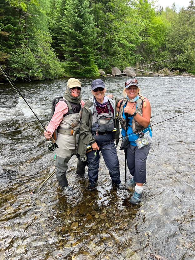 The Music City Fly Girls Fly Fishing in Pittsburg - InDepthNH