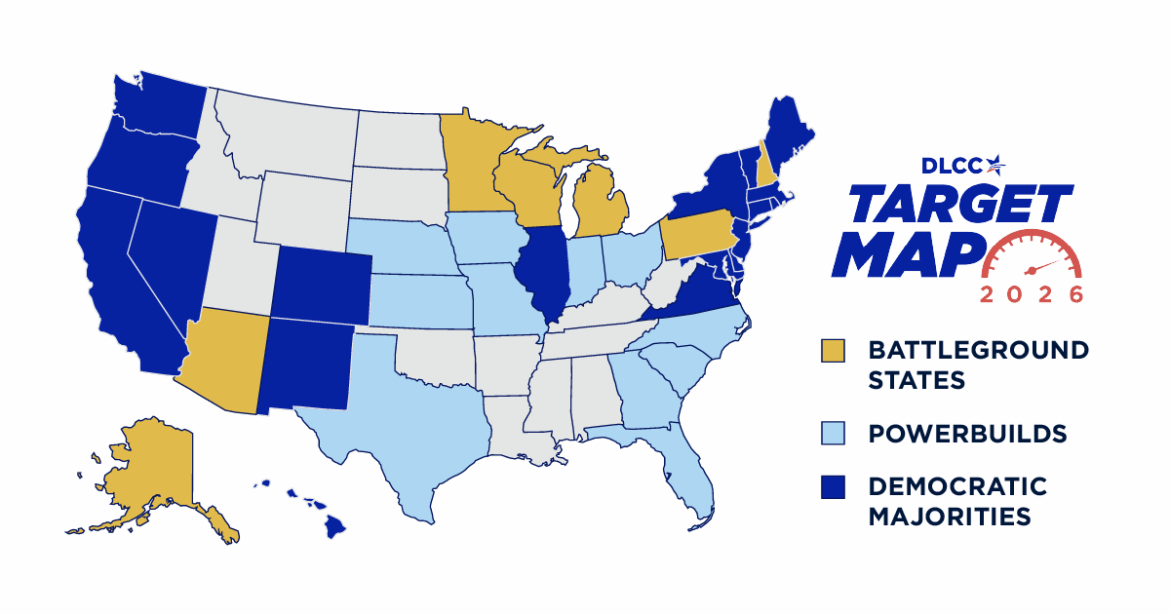 BREAKING: DLCC Adds New Hampshire to Battleground Target Map