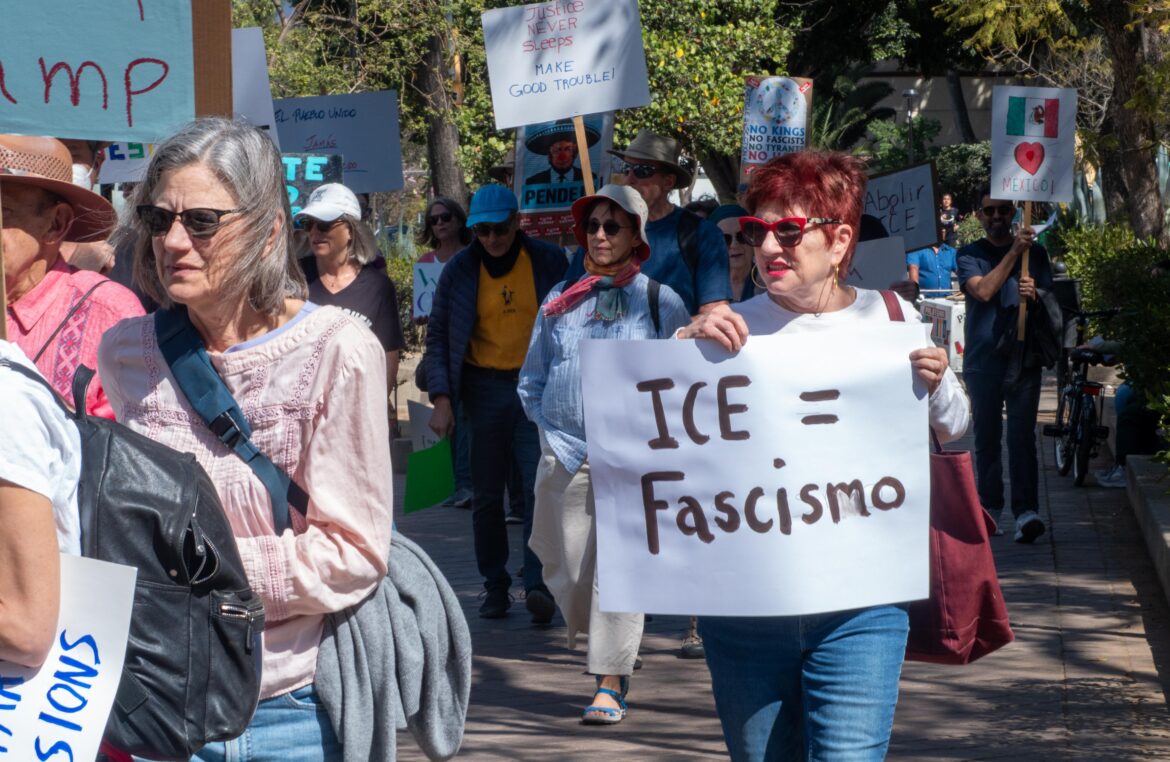 Expats and Tourists Join To Denounce ICE in Mexican City