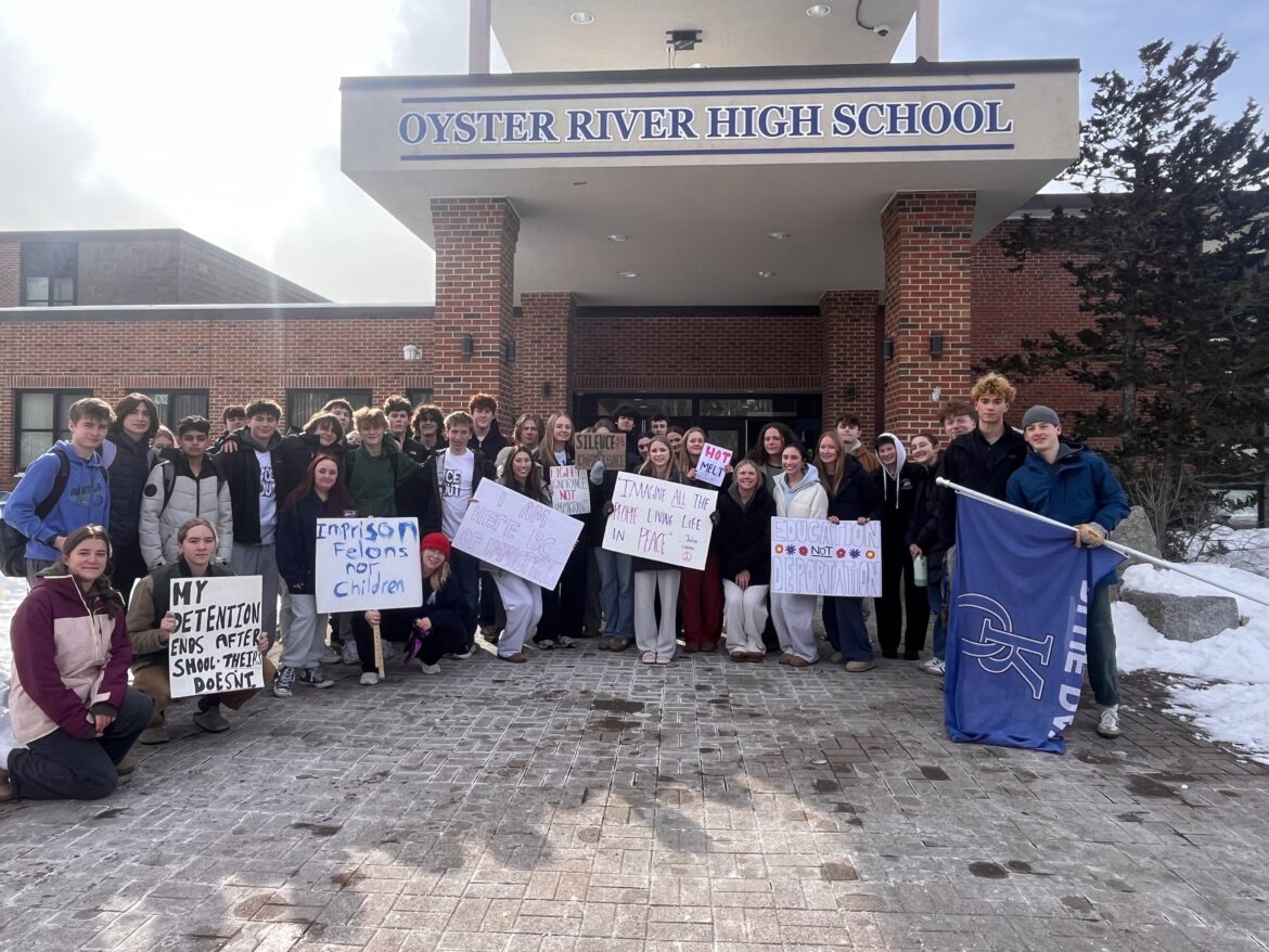 Oyster River, UNH Students Hold Walkout to Protest ICE