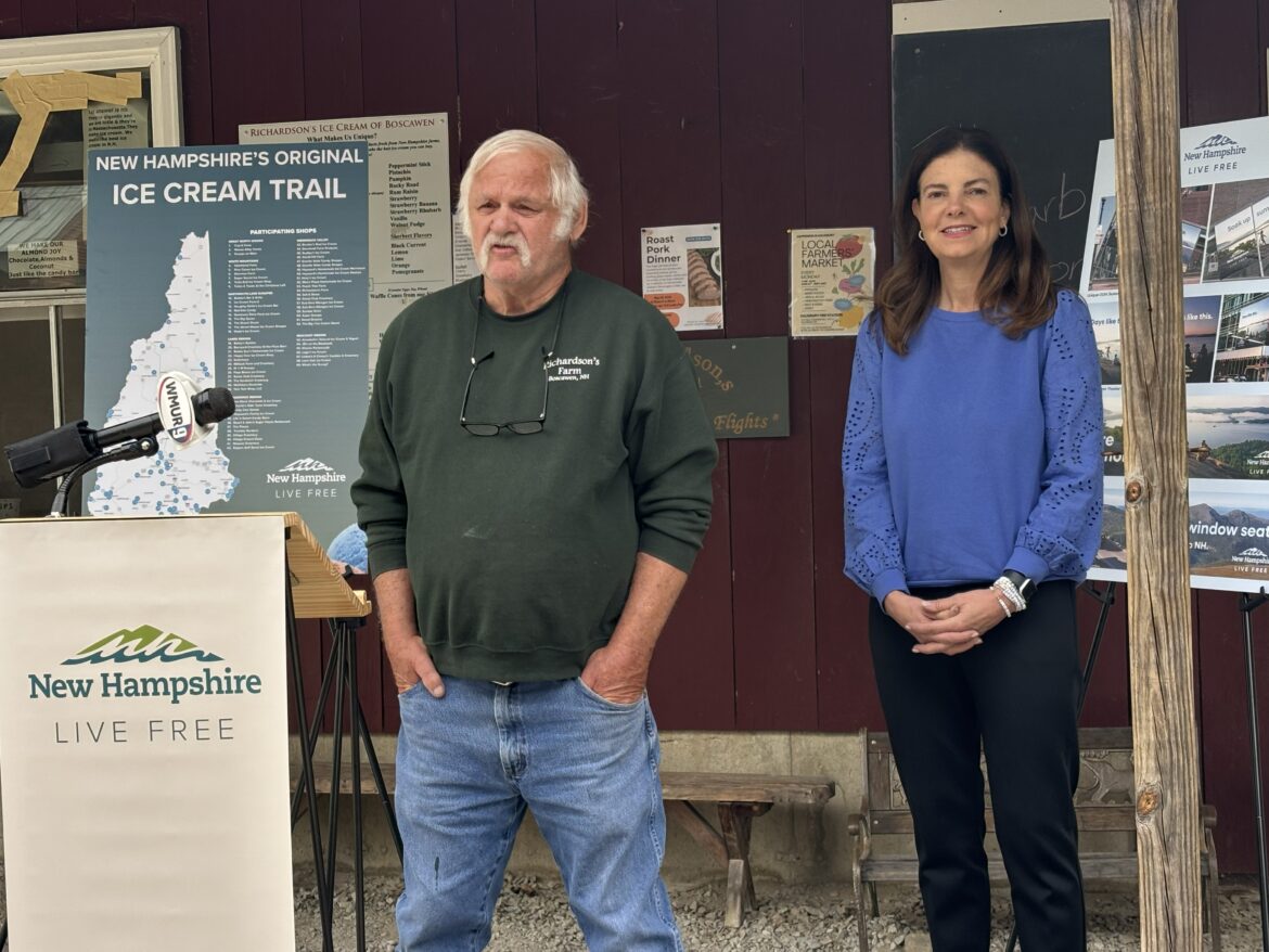 NH Kicks off Summer Tourism Season with Trip to Richardson Farm and NH Ice Cream Trail