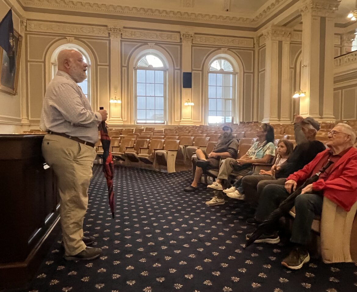 Free State Project’s PorcFest Hosts Tours of the State House