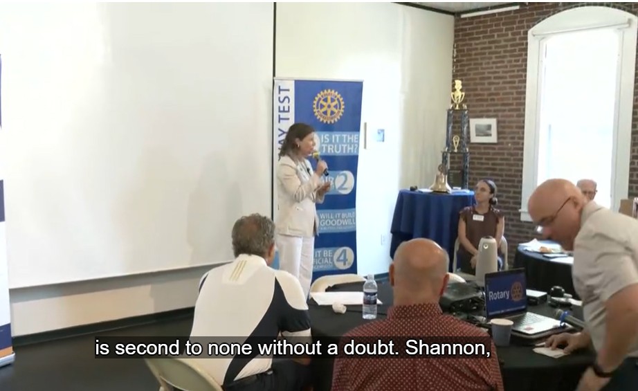 Goodlander Speaks At Concord Rotary
